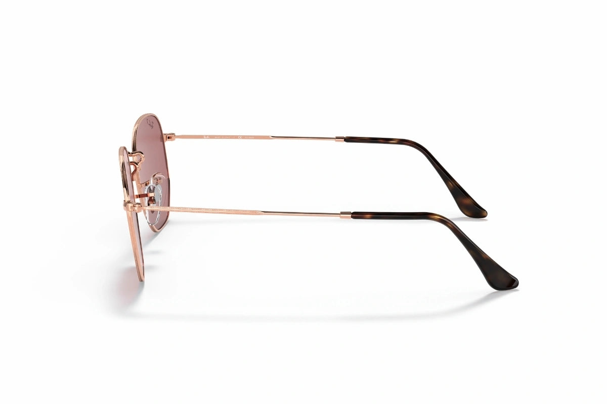Ray-Ban Hexagonal Flat Lenses Sunglasses RB 3548-N 9202/AF