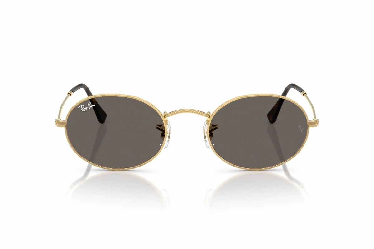 Ray-Ban Oval Flat Lenses Sunglasses RB 3547-N 001/B1