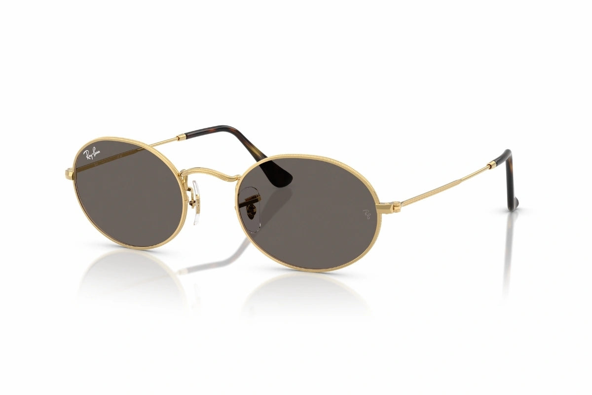 Ray-Ban Oval Flat Lenses Sunglasses RB 3547-N 001/B1