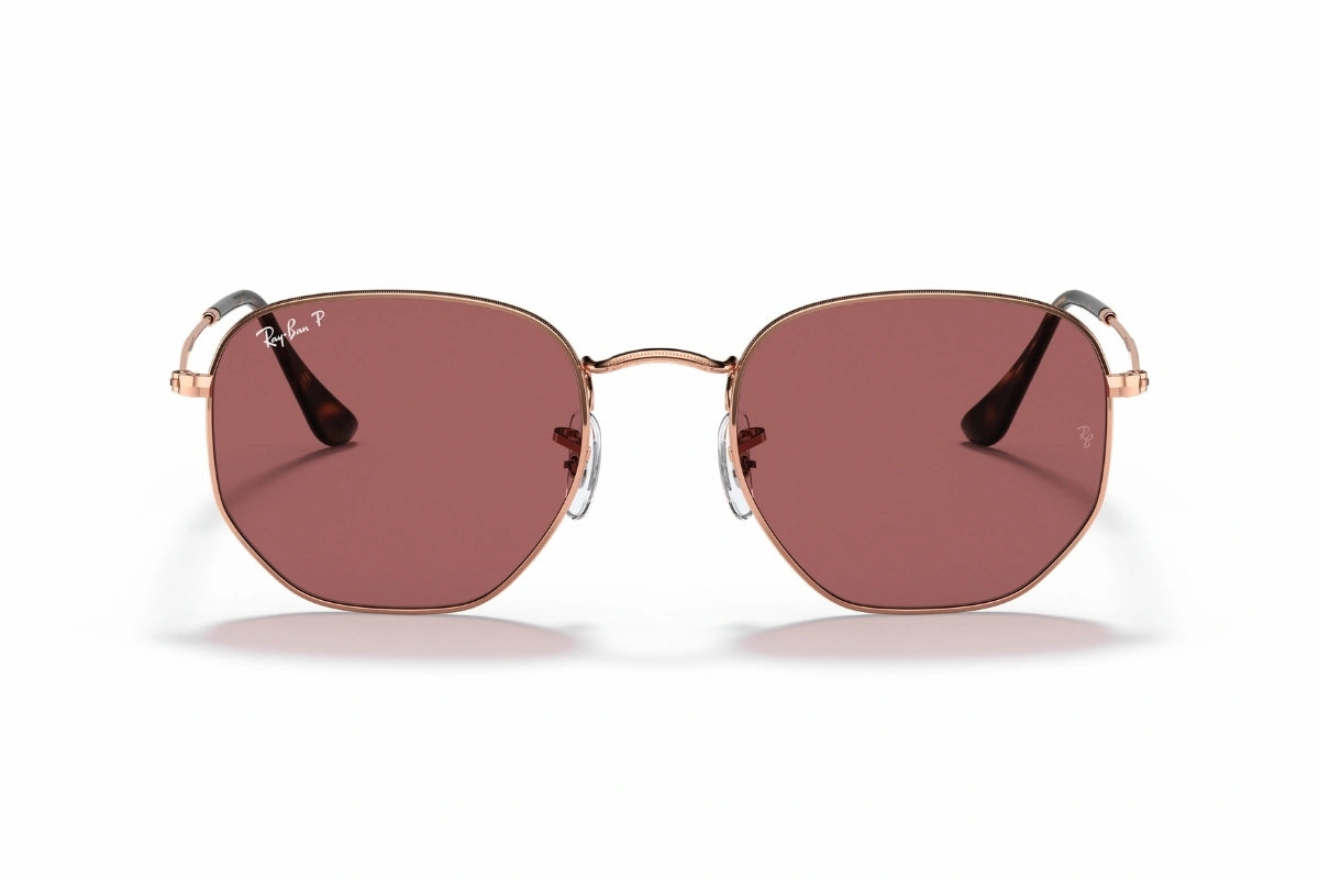 Ray-Ban Hexagonal Flat Lenses Sunglasses RB 3548-N 9202/AF