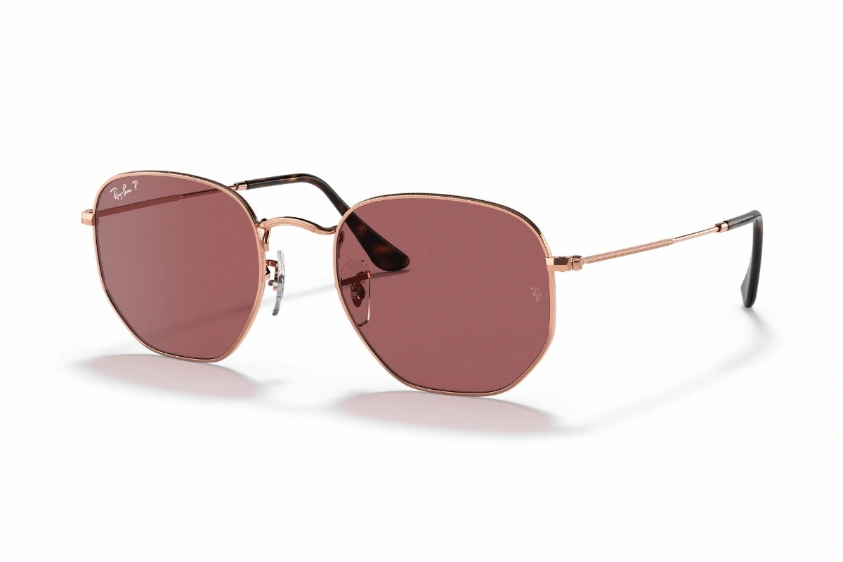 Ray-Ban Hexagonal Flat Lenses Sunglasses RB 3548-N 9202/AF