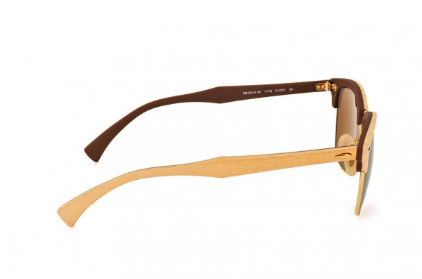 نظارات راي بان كلوب ماستر الخشبية RB3016-M 1179